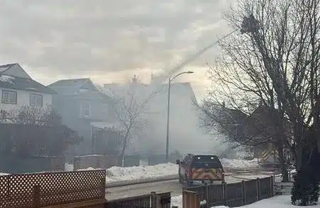 Winnipeg West End Fire Claims Two Lives, Major Crimes Unit Probes Cause Winnipeg West End Fire Claims Two Lives, Major Crimes Unit Probes Cause