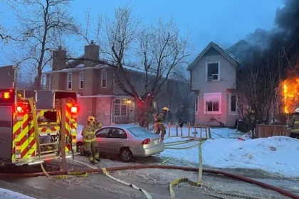 Winnipeg House Fire Injures Three, One Critical on Young Street