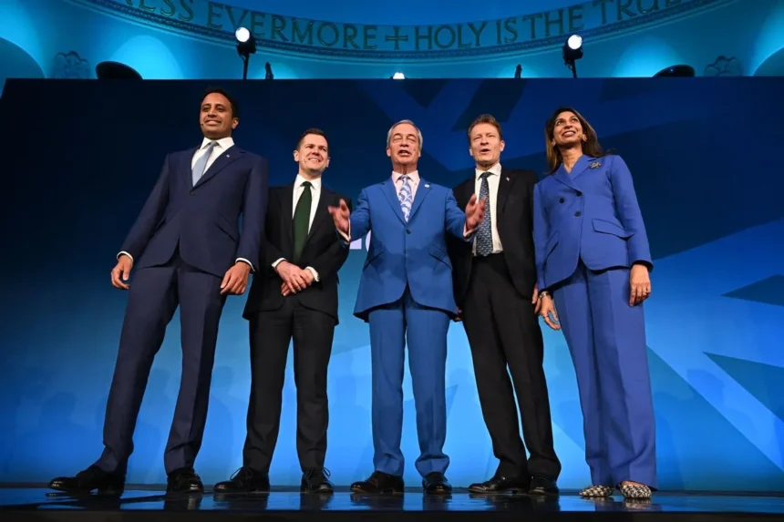 Farage Unveils Reform UK Front Bench: New Top Team Emerges