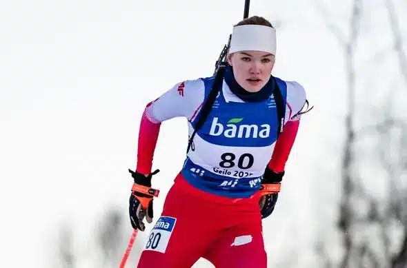 Biathlete Darya Dolidovich Debuts for Refugee Team After Exile