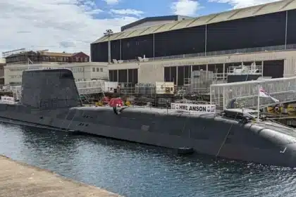 British Nuclear Sub HMS Anson Docks in Australia for Historic AUKUS Visit