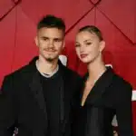 Romeo Beckham’s Runway Reunion: Ex Mia Regan Cheers with GF Kim at LFW