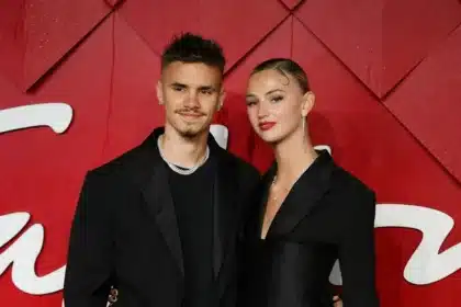 Romeo Beckham’s Runway Reunion: Ex Mia Regan Cheers with GF Kim at LFW