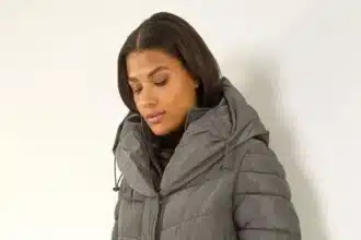 Roman Hooded Quilted Coat Slashed to £88 in 3 Colors, Selling Fast