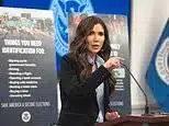 Kristi Noem Faces Scrutiny Over TSA Shoe Policy Security Risks Kristi Noem Faces Scrutiny Over TSA Shoe Policy Security Risks