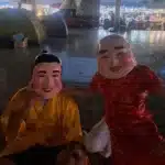 Bangkok Police Nab Thief in Lion Dance Disguise at Temple Fair