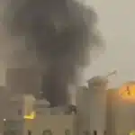 Iran Missile Debris Sparks Fire in Dubai’s Palm Jumeirah