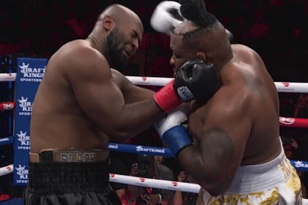 Jarrell Miller’s Wig Comes Off in Wild Boxing Fight Moment Jarrell Miller’s Wig Comes Off in Wild Boxing Fight Moment