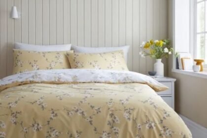Dunelm’s Floral Duvet Set Slashed to £9.80 for Spring Refresh