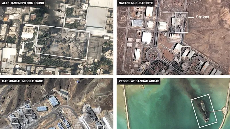 US-Israel Blitz Targets 4,000 Iranian Sites in Week-Long War