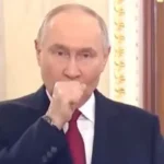 Putin Coughs Uncontrollably During Women’s Day TV Address