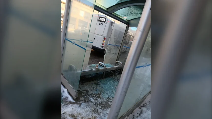 Winnipeg Bus Crashes into Shelter, Injuring Two Women Riders