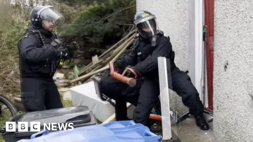 Scotland Police Arrest 43 in County Lines Drug Gang Crackdown