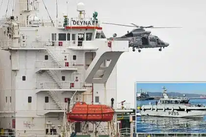 UK Forces Aid France in Seizing Russian Shadow Fleet Tanker