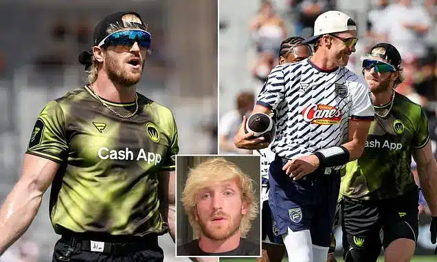 Logan Paul Mocks Tom Brady with Sarcastic Flag Football Apology Logan Paul Mocks Tom Brady with Sarcastic Flag Football Apology