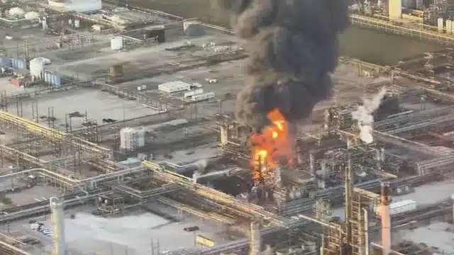 Massive Explosion at Texas Valero Refinery Prompts Shelter Alert