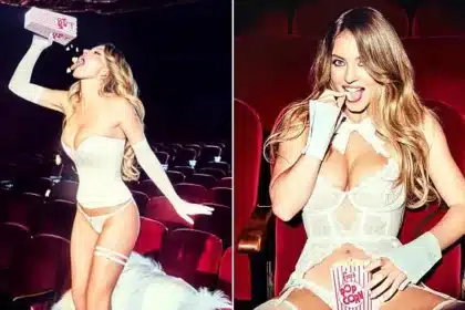 Sydney Sweeney Stuns in Lingerie Popcorn Shoot for SYRN Brand