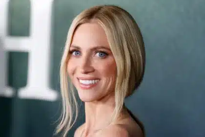 Brittany Snow Flaunts Toned Figure in White Bikini at 40th Birthday Bash