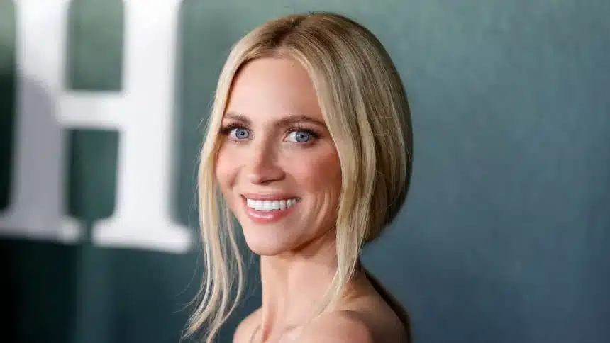 Brittany Snow Flaunts Toned Figure in White Bikini at 40th Birthday Bash