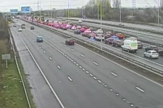M60 Closed Both Ways Near Trafford Centre Over Police Incident
