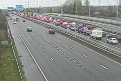 M60 Closed Both Ways Near Trafford Centre Over Police Incident
