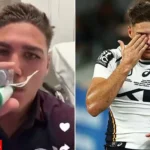 Reece Walsh Pushes Car Despite Fractured Cheekbone Injury