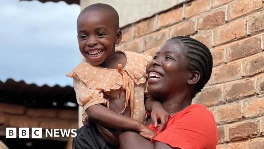 Mother Embraces Autistic Daughter After Despair in Malawi Mother Embraces Autistic Daughter After Despair in Malawi