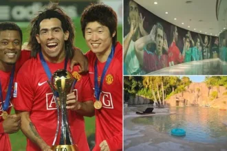 Carlos Tevez Unveils Luxe Mansion with Resort Pool and Fame Tunnel