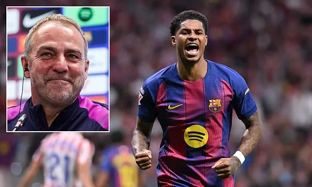 Flick Praises Rashford’s Goal in Barcelona’s Atletico Win Flick Praises Rashford’s Goal in Barcelona’s Atletico Win