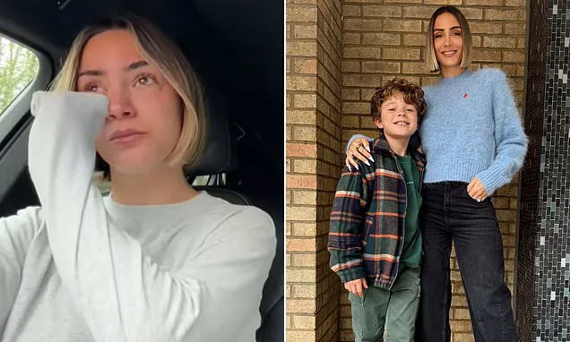 Frankie Bridge in Tears Over Dyslexic Son Carter’s School Dilemma