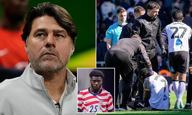 USMNT Star Agyemang Stretchered Off in Injury Scare, World Cup Hopes Fade