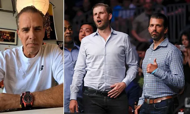 Hunter Biden Challenges Trump Sons to Cage Fight on Tour Promo