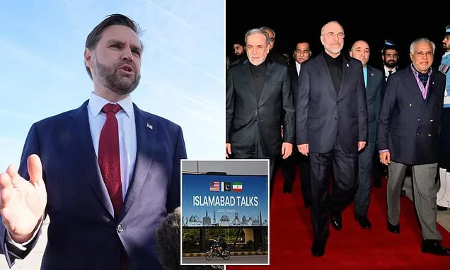 JD Vance Lands in Pakistan for Critical US-Iran Peace Talks