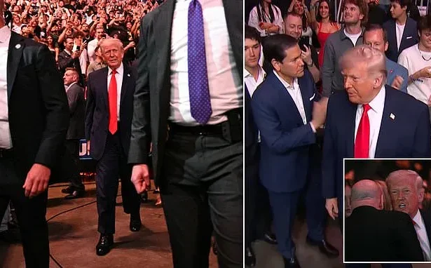 Trump Attends UFC 327 with Ivanka, Rubio Amid Iran Peace Talks