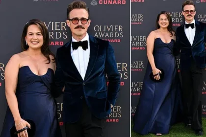 Tom Fletcher Dazzles at Olivier Awards with Wife Giovanna After Paddington’s 11 Nods