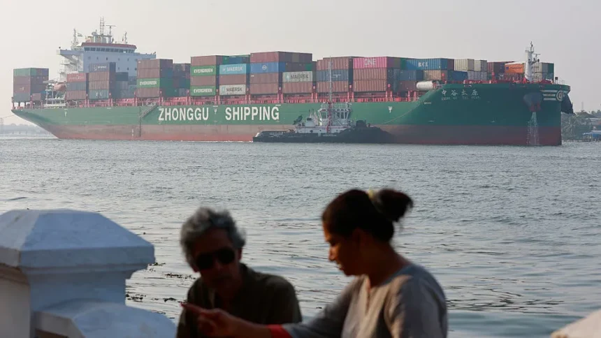 India’s Trade Deficit Narrows to .67B in March 2026