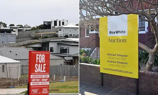 Sydney, Melbourne Home Prices Drop First Since 2020 as Others Boom