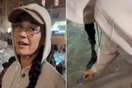 Katy Perry Tosses Credit Card into Trevi Fountain Amid Ruby Rose Probe