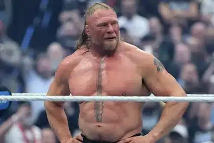 Brock Lesnar Retires in Tears After WrestleMania 42 Loss
