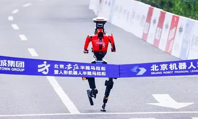 Robot Shatters Human Record at Beijing Half Marathon in 50 Minutes