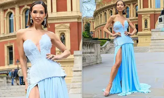 Myleene Klass Shines in Blue Gown at Classic FM Live Amid Dan Walker Claims
