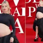 Pregnant Laura Whitmore Flaunts Baby Bump at Devil Wears Prada 2 Premiere