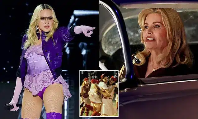 Madonna & Geena Davis Reunite at Coachella 34 Years Post-Film