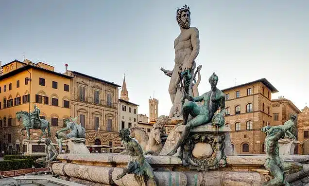 Tourist Arrested for Vandalizing Florence Neptune Statue on Hen-Do Dare