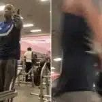 Bodybuilder Banned from Gym After Shoving Man in Camera Frame