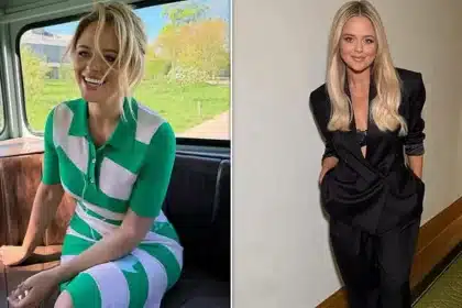 Emily Atack Flaunts Weight Loss in Lace Bra Amid Hectic Schedule