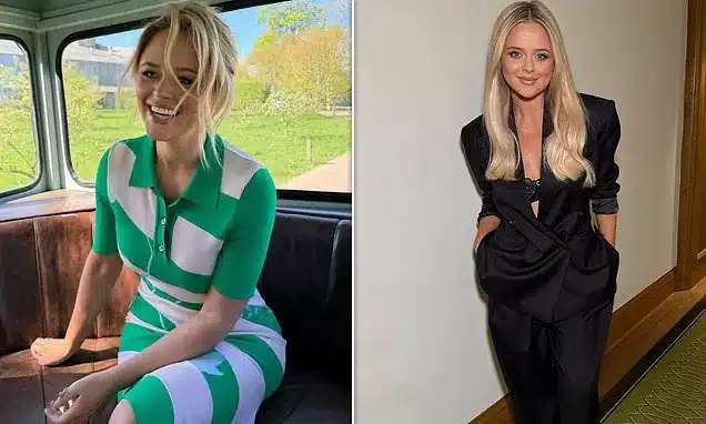 Emily Atack Flaunts Weight Loss in Lace Bra Amid Hectic Schedule
