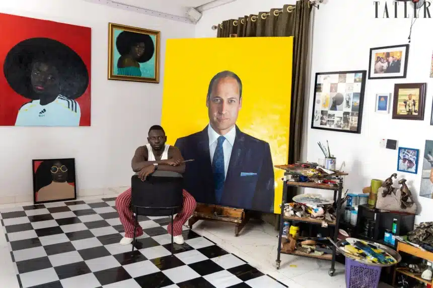 New Tatler Portrait Depicts Prince William with Fuller Hair