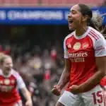 Olivia Smith Nets Winner as Arsenal Beats Lyon 2-1 in UCL Semi First Leg