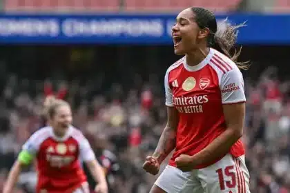 Olivia Smith Nets Winner as Arsenal Beats Lyon 2-1 in UCL Semi First Leg